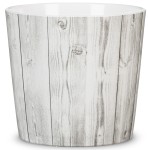 Osłonka na doniczkę 870 deski 15 Scheurich White Timber