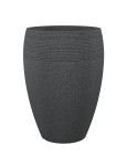 Wysoka donica Scheurich Lineo High 54 Schwarz Granit czarny granit antracytowa