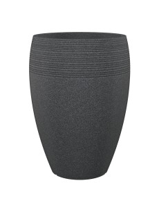 Wysoka donica Scheurich Lineo High 54 Schwarz Granit czarny granit antracytowa
