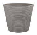 Scheurich Cone klasyczne doniczki w naturalnych kolorach taupe granit.jpg