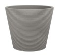 Scheurich Cone klasyczne doniczki w naturalnych kolorach taupe granit.jpg
