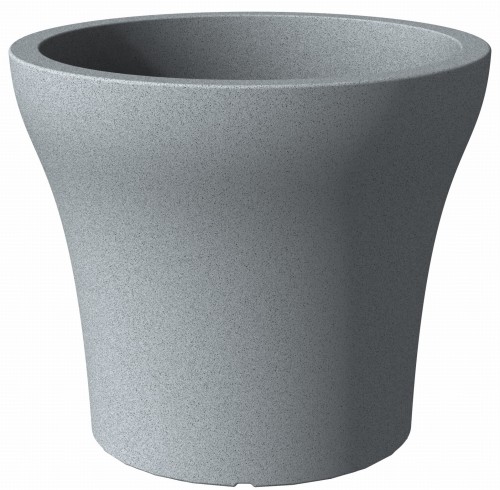 No1 Stone Scheurich klasyczna doniczka szary granit.jpg
