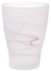Szklana osłonka do storczyka różowa matowa 309 Orchid Twirl Scheurich