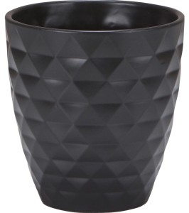 Antracytowa osłonka do storczyka 632 Crystal 12 Anthrazit Scheurich ciemnoszara