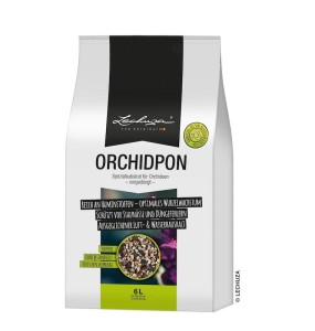Specjalna ziemia do storczyków. Substrat podłoże do orchidei Lechuza OrchidPon 6 litrów