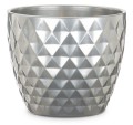Ceramiczna osłonka Scheurich Crystal Metal srebrna piękna sklep markowedonice.jpg