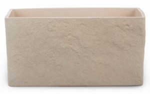 Prostokątna kamienna osłonka Scheurich 470 taupe stone beżowa