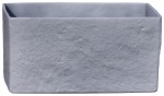 Prostokątna kamienna osłonka Scheurich 470 Grey Stone szara