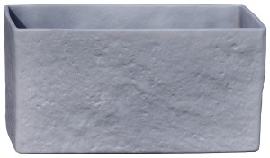 Prostokątna kamienna osłonka Scheurich 470 Grey Stone szara