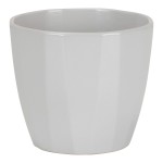 Osłonka na doniczkę 939 Grey Elegance 15 szara Scheurich