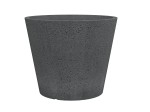 Scheurich C-Cone Stony Black 30 antracytowa donica jak betonowa