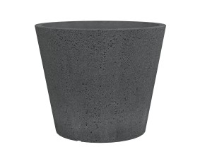 Scheurich C-Cone Stony Black 40 antracytowa donica jak betonowa