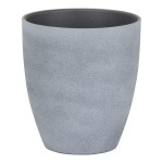 Ciemnoszara osłonka do storczyka 620 kamienna 15 Dark Stone Scheurich