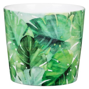 Osłonka na doniczkę Scheurich 870 tropikalne liście 15 Tropical Garden