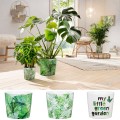 Ceramiczne osłonki na doniczki w tropikalne wzory Scheurich Botanical.jpg