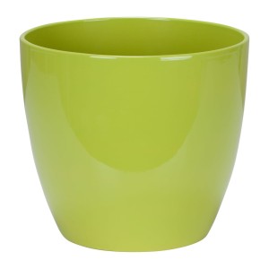 Duża zielona osłonka na doniczkę Scheurich 920 Tropical Green 33