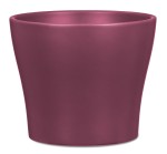 Osłonka na doniczkę 808 burgund 13 matowa Scheurich Burgundy