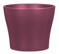 Burgundowa osłonka ceramiczna na doniczkę Scheurich 808.jpg