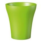 Limonkowa donica do salonu i na taras Scheurich No1 Style High 43 Pure Lime
