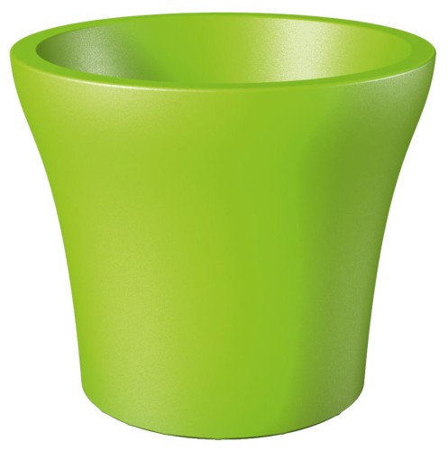 Limonkowa donicz na taras i do wnętrz Scheurich No1 Style Pure Lime.jpg