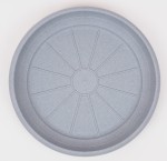 Podstawka pod doniczkę Scheurich Linda szary kamień 30 Granite Grey