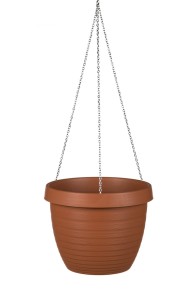 Wisząca doniczka ogrodowa Scheurich Country Star 25 terakota z łańcuszkiem 271/25 Terracotta