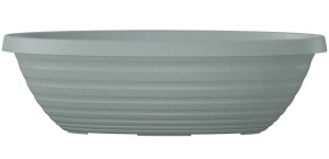 Podłużna misa łódka Country Star Jardiniere szara Scheurich 277/49 Granite Grey