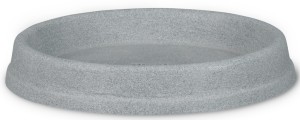 Podstawka pod doniczkę Marcella Scheurich Stony Grey 43 szara