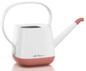 Konewka domowa Lechuza Yula biało-różowa 1,7l