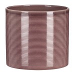 Fioletowa osłonka na doniczkę Scheurich 828 Aubergine 14 walec