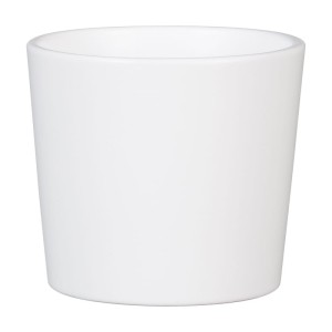 Mini osłonka na doniczkę kaktusy i sukulenty Panna 870 Scheurich 7 biała