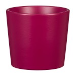 Mini osłonka na doniczkę kaktusy i sukulenty Burgundy 870 Scheurich 9 burgundowa