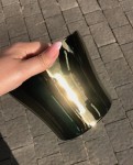 Złote osłonki na doniczki Scheurich  808 Mirror Gold 13 lustrzane