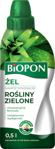 Wydajny żel do roślin zielonych >>> Biopon nawóz mineralny 0,5 l