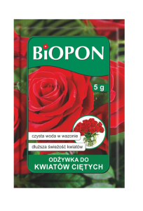 Odżywka do kwiatów ciętych w saszetce - zestaw 10 sztuk