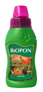Nawóz do kaktusów i sukulentów Biopon 250ml >>> pobudza do kwitnienia