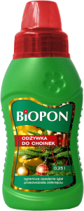 Odżywka do choinek Biopon 250ml >>> przedłuża trwałość choinek żywych i ciętych