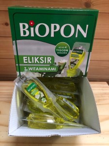Eliksir z witaminami Biopon do roślin ozdobnych >>> 1 aplikator 35 ml