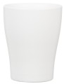 Mini osłonka ceramiczna do małego storczyka biała matowa.jpg
