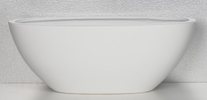 Biała osłonka łódka 430 szerokość 30cm Scheurich Panna misa