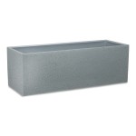Podłużna donica jak betonowa Scheurich C-Cube Long 80 Stony Grey szara