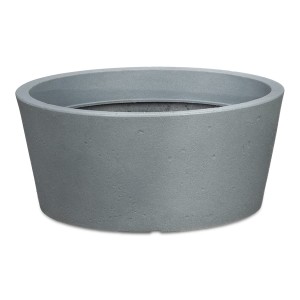 Scheurich C-Cone Bowl Stony Grey szara donica misa jak betonowa 