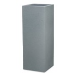 Wysoka donica słupek Scheurich C-Cube High Stony Grey 70 szara jak betonowa
