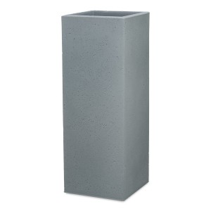 Wysoka donica słupek Scheurich C-Cube High Stony Grey 70 szara jak betonowa