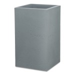 Wysoka donica słupek Scheurich C-Cube High Stony Grey 48 szara jak betonowa