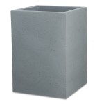 Wysoka donica słupek Scheurich C-Cube High Stony Grey 54 szara jak betonowa