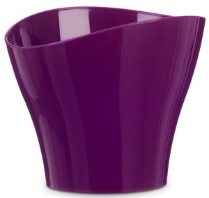 Fioletowa osłonka na doniczkę Scheurich 221 Bright Lilac 28