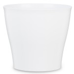 Biała osłonka na doniczkę Scheurich 328 Bright White 13