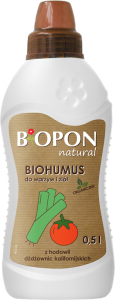 Naturalny nawóz do ziół i warzyw  >>>  Biopon Natural Biohumus 500 ml