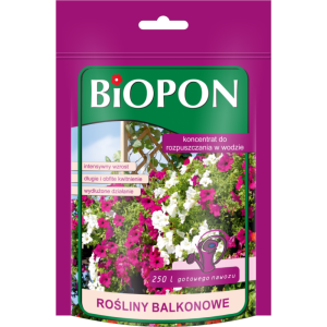 Biopon nawóz krystaliczny do kwiatów balkonowych i tarasowych • koncentrat do rozpuszczenia w wodzie